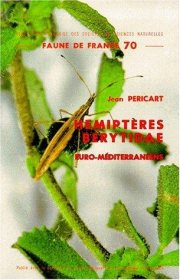 Couverture : Hémiptères Berytidae euro-méditerranéens