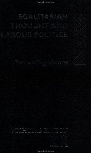 Couverture : Egalitarian thought and labour politics