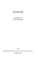 Couverture : Neidhart