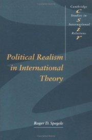 Couverture : Political realism in international theory