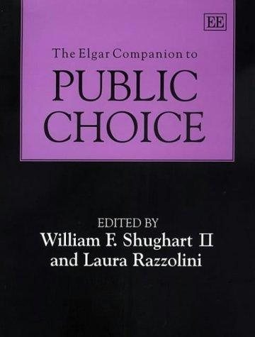 Couverture : The Elgar companion to public choice