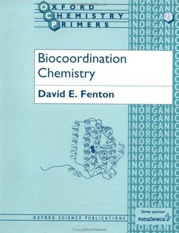 Couverture : Biocoordination chemistry
