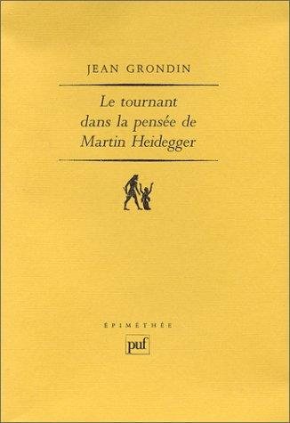 Couverture : Le tournant dans la pensée de Martin Heidegger