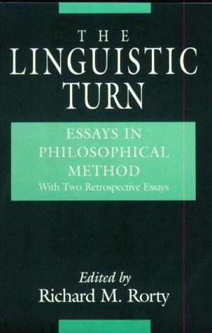 Couverture : The Linguistic Turn