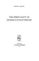 Couverture : The spirituality of Erasmus of Rotterdam