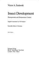 Couverture : Insect Development, Photoperiodic and Temperature Control