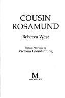 Couverture : Cousin Rosamund