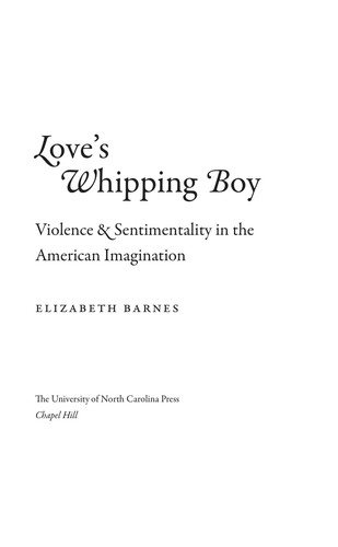Couverture : Love's whipping boy