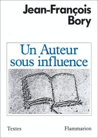 Couverture : Un auteur sous influence