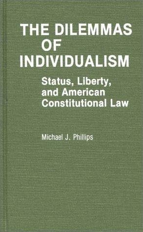 Couverture : The dilemmas of individualism