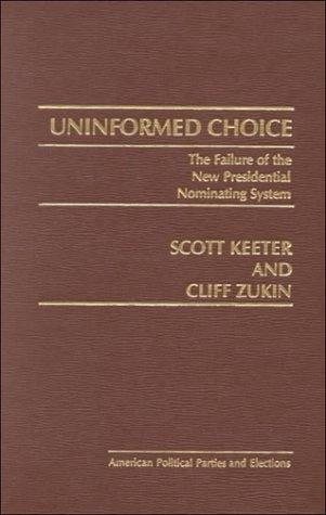 Couverture : Uninformed choice