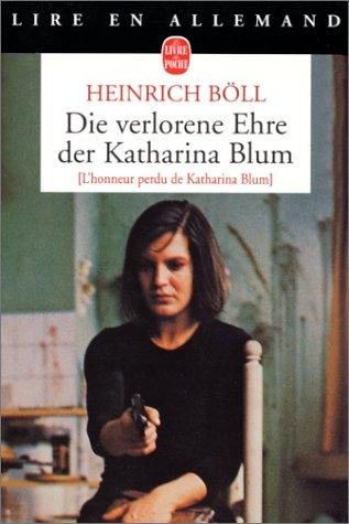 Couverture : Die verlorene Ehre der Katharina Blum