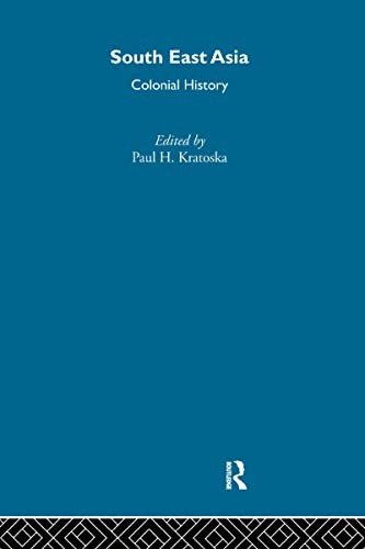 Couverture : South East Asia, colonial history