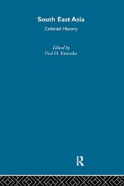 Couverture : South East Asia, colonial history