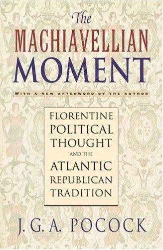 Couverture : The Machiavellian Moment