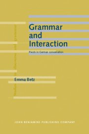 Couverture : Grammar and Interaction