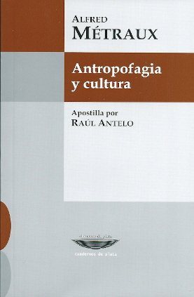 Couverture : Antropofagia y Cultura
