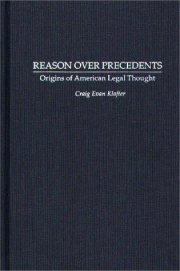 Couverture : Reason over precedents
