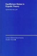 Couverture : Equilibrium states in ergodic theory