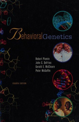 Couverture : Behavioral genetics