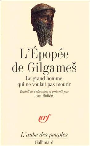 Couverture : L'épopée de Gilgames