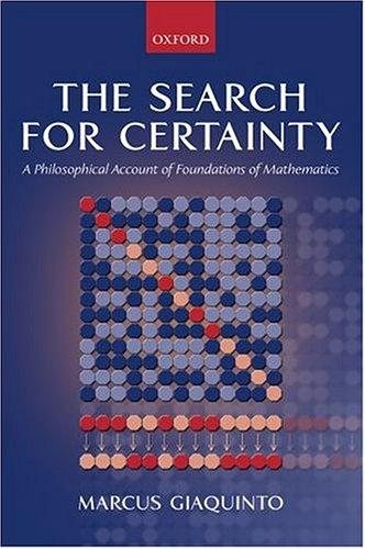 Couverture : The Search for Certainty
