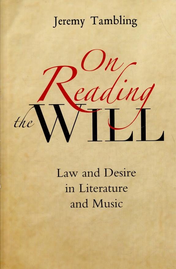 Couverture : On Reading the Will