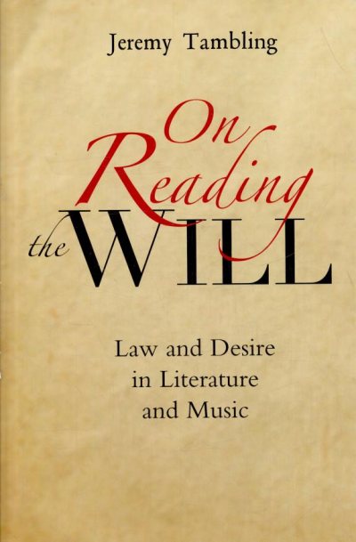 Couverture : On Reading the Will
