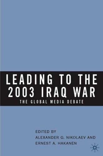 Couverture : Leading to the 2003 Iraq war