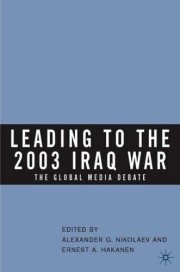 Couverture : Leading to the 2003 Iraq war