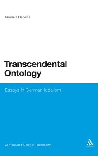 Couverture : Transcendental ontology