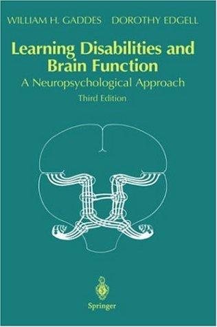 Couverture : Learning Disabilities and Brain Function