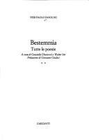 Couverture : Bestemmia
