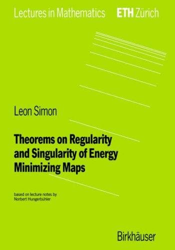 Couverture : Theorems on regularity and singularity of energy minimizing maps