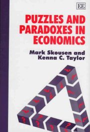 Couverture : Puzzles and paradoxes in economics