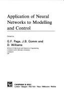 Couverture : Application of neural networks to modelling and control