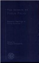 Couverture : The Science of public policy