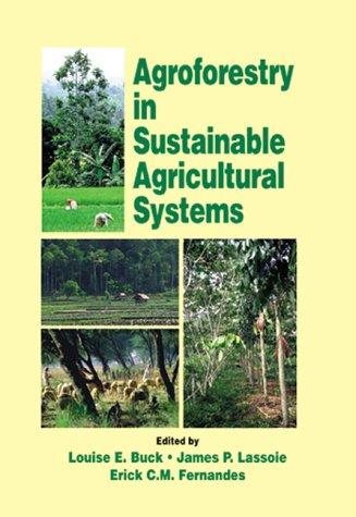 Couverture : Agroforestry in sustainable agricultural systems