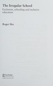 Couverture : The irregular school