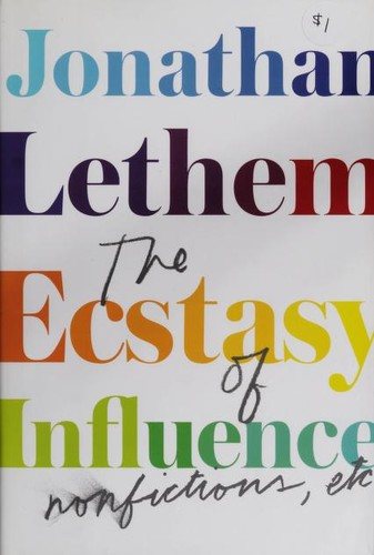 Couverture : The ecstasy of influence