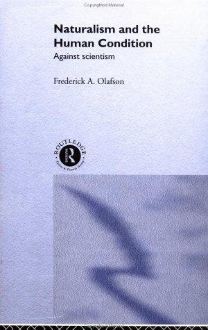 Couverture : Naturalism and the human condition