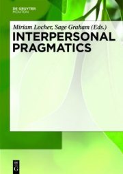Couverture : Interpersonal Pragmatics
            
                Handbooks of Pragmatics