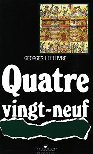 Couverture : Quatre-vingt-neuf