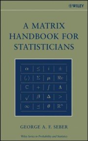 Couverture : A Matrix Handbook for Statisticians