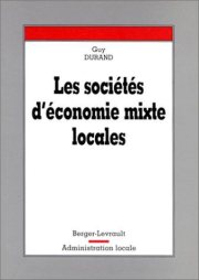 Couverture : Les sociétés d'économie mixtes locales