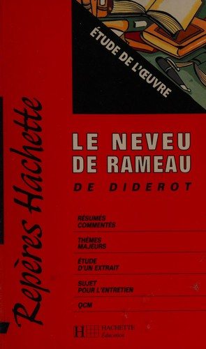 Couverture : 'Le  Neveu de Rameau' de Diderot