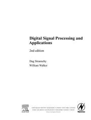 Couverture : Digital Signal Processing and Applications