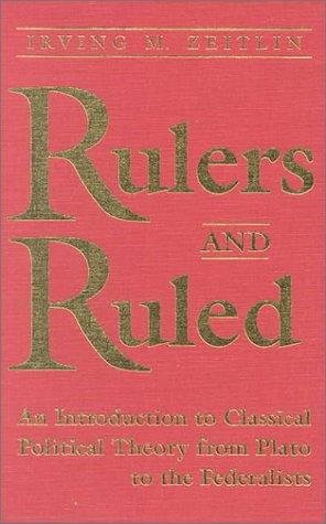 Couverture : Rulers and ruled