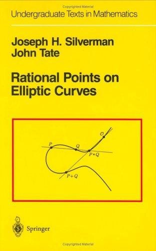 Couverture : Rational points on elliptic curves