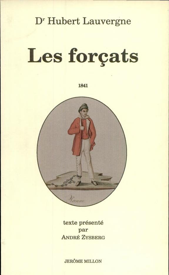 Couverture : Les forçats
